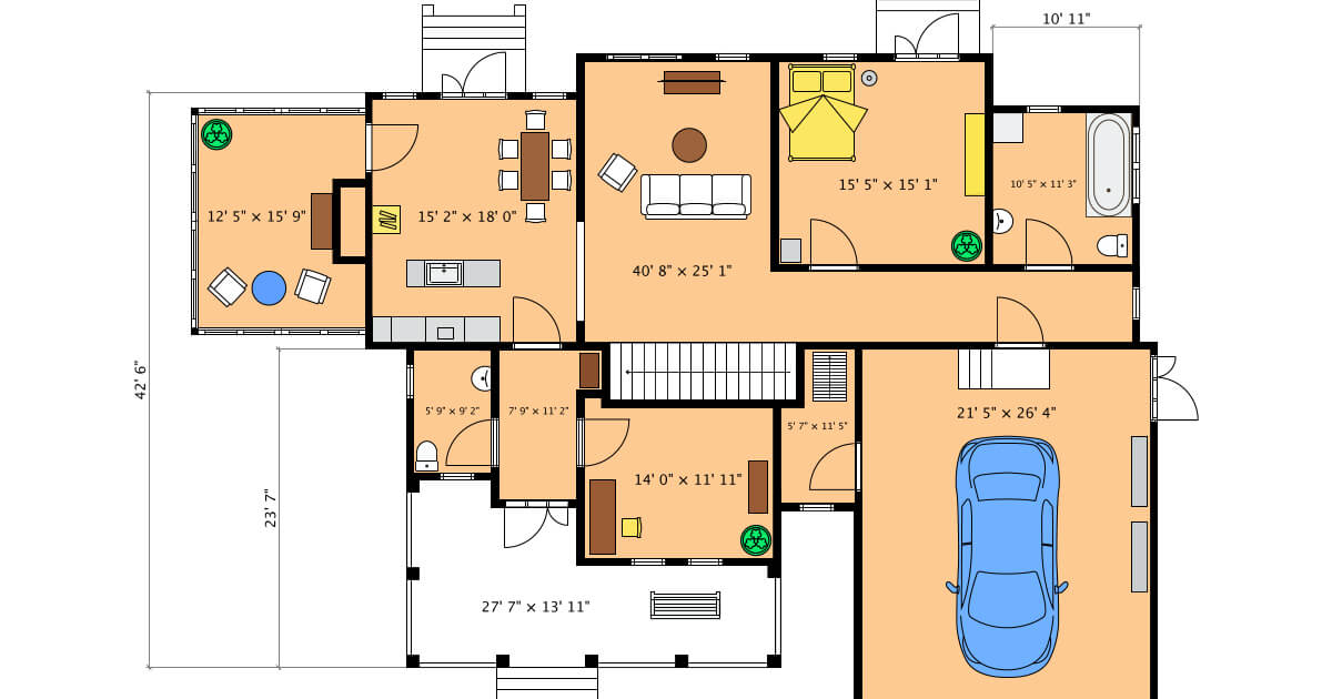 Modern 2BHK Flat